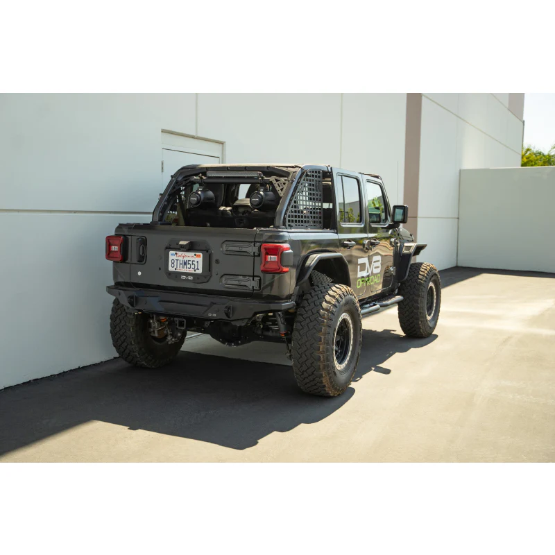 DV8 Offroad 4-Door OE Plus Running Boards Model SRJL-08 - Image 3