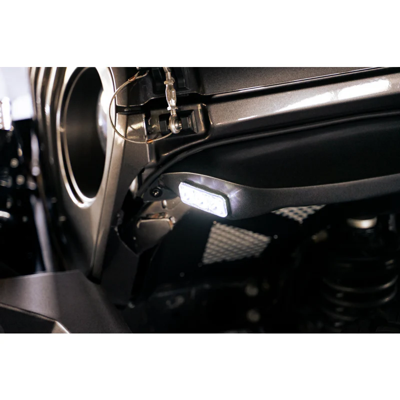 DV8 Offroad 2018-2025 Jeep Wrangler JL JLU Slim Fender Flares Model FDJL-07 - Image 6