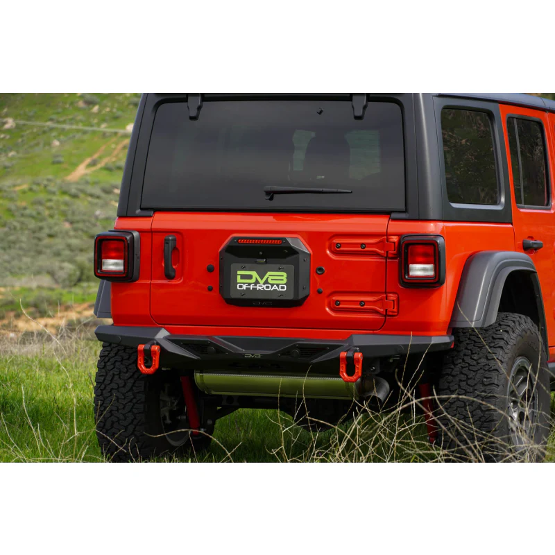 DV8 Offroad 2018-2025 Jeep Wrangler JL JLU Spare Tire Delete Model TSJL-04 - Image 8
