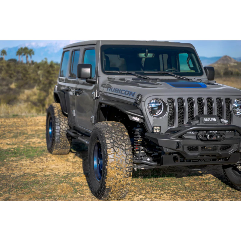 DV8 Offroad 2018-2025 Jeep Wrangler JL JLU Spec Series Tube Fenders Model FDJL-06 - Image 9