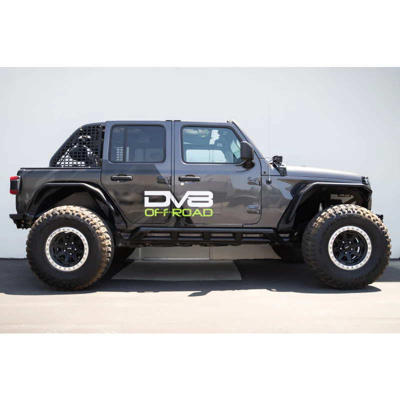 DV8 Offroad 4-Door FS-15 Series Rock Sliders Model SRJL-07 - Image 6