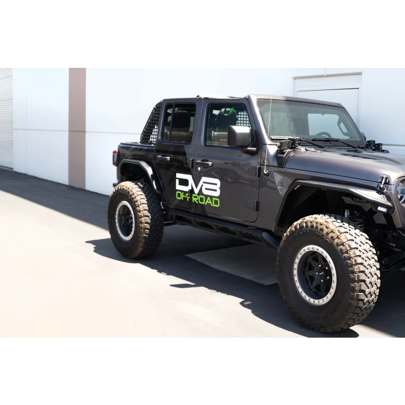 DV8 Offroad 4-Door FS-15 Series Rock Sliders Model SRJL-07 - Image 7