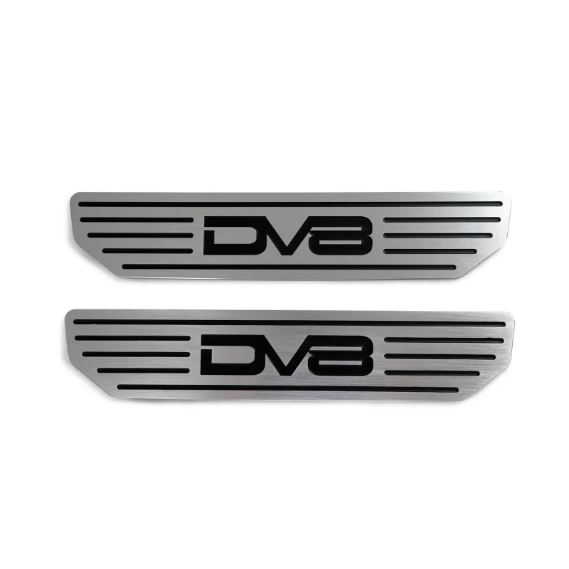 DV8 Offroad 2018-2025 Jeep Wrangler JLU Gladiator JT 4-Door Sill Plates Rear Door only Model D-JL-180014-SIL4 - Image 3