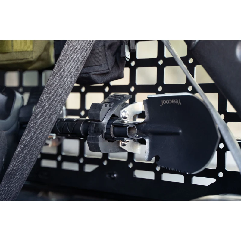 DV8 Offroad 2018-2025 Jeep Wrangler Rear Window Molle Panels Model MPJL-01
