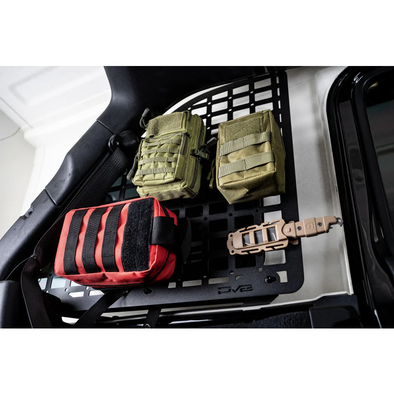 DV8 Offroad 2018-2025 Jeep Wrangler Rear Window Molle Panels Model MPJL-01 - Image 15