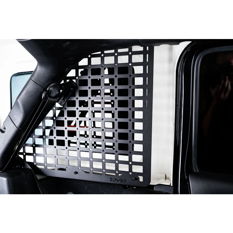 DV8 Offroad 2018-2025 Jeep Wrangler Rear Window Molle Panels Model MPJL-01 - Image 6