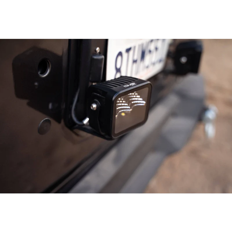 DV8 Offroad 2018-2025 Jeep Wrangler Spare Tire Delete With Light Mounts Model TSJL-03 - Image 8