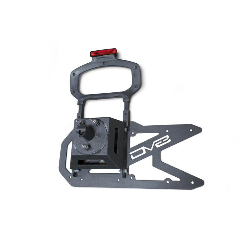 DV8 Offroad 2018-2025 Jeep Wrangler Tailgate Mounted Tire Carrier Model TCJL-01 - Image 3