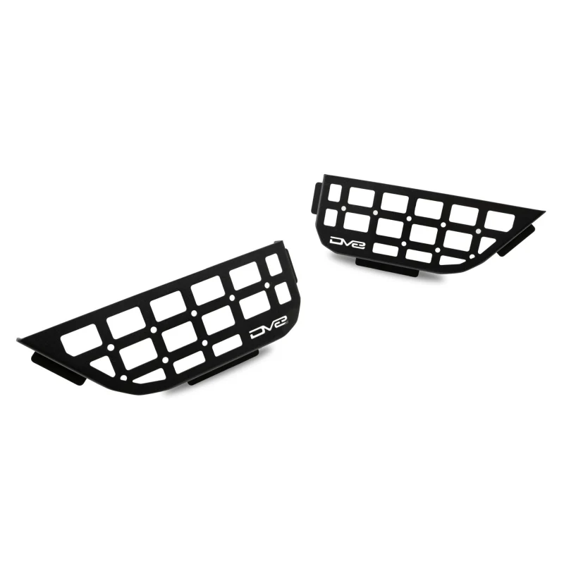 DV8 Offroad 2018-2025 Jeep WranglerJLU Gladiator JT Slim Rear Door ONLY Molle Pockets Model MPJL-08 - Image 5