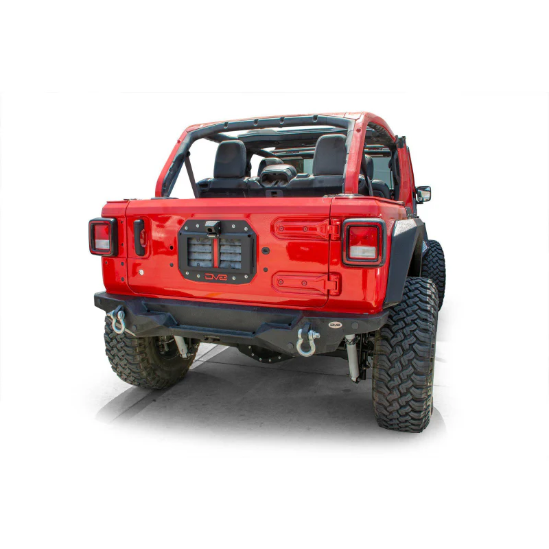 DV8 Offroad 20180 Jeep Wrangler JL JLU Jeep Jl Spare Tire Delete Kit W/ Camera Housing Model TSJL-02 - Image 2