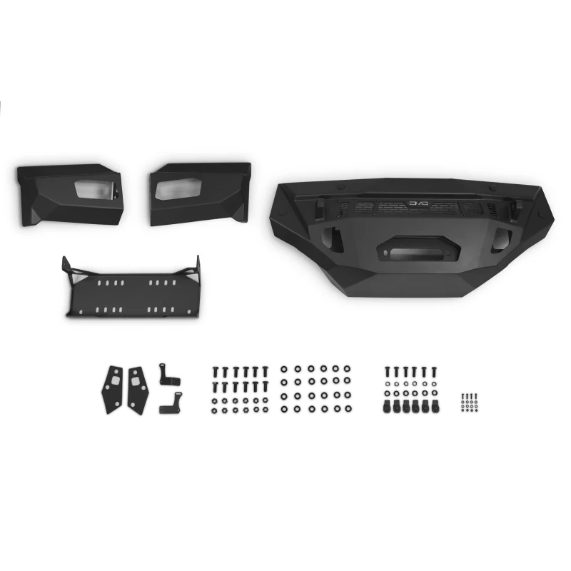 DV8 Offroad 2019-2021 Chevrolet Silverado Spec Series Front Bumper Model FBCS1-07 - Image 9