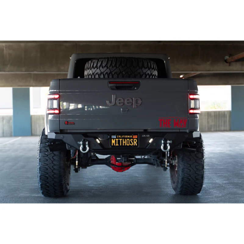 DV8 Offroad 2020-2025 Jeep Gladiator Fs-15 Series Rear Bumper Model RBGL-11 - Image 6