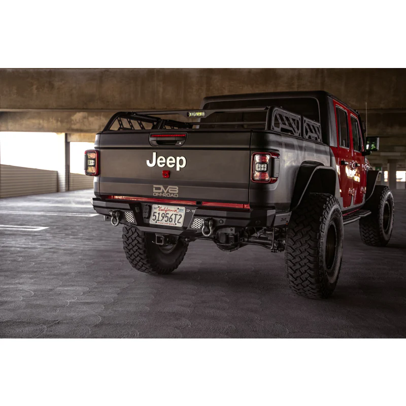 DV8 Offroad 2020-2025 Jeep Gladiator Fs-7 Series Rear Bumper Model RBGL-06 - Image 3