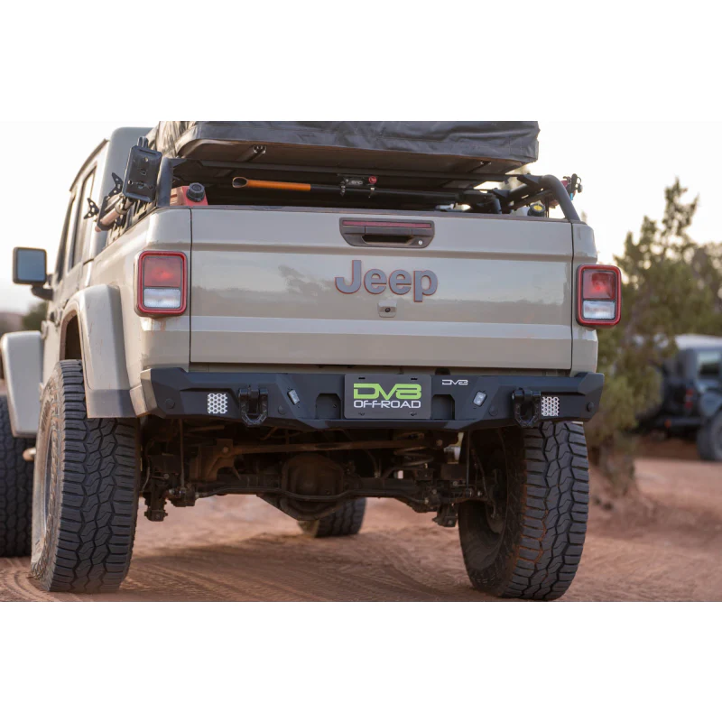 DV8 Offroad 2020-2025 Jeep Gladiator JT Mto Series Rear Bumper Model RBGL-12 - Image 14