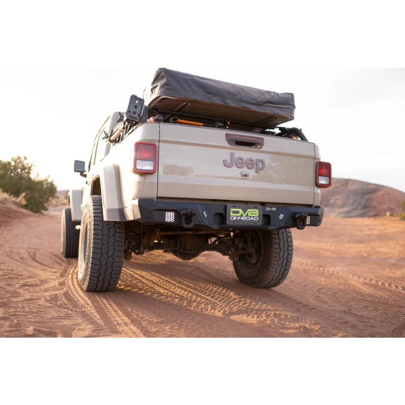 DV8 Offroad 2020-2025 Jeep Gladiator JT Mto Series Rear Bumper Model RBGL-12 - Image 20