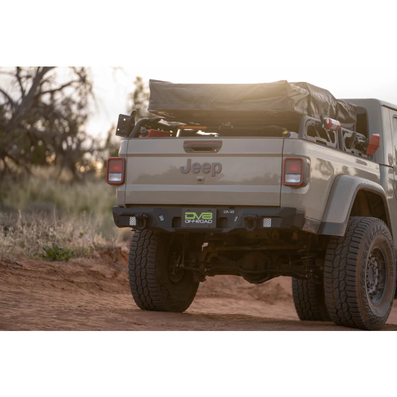 DV8 Offroad 2020-2025 Jeep Gladiator JT Mto Series Rear Bumper Model RBGL-12 - Image 22
