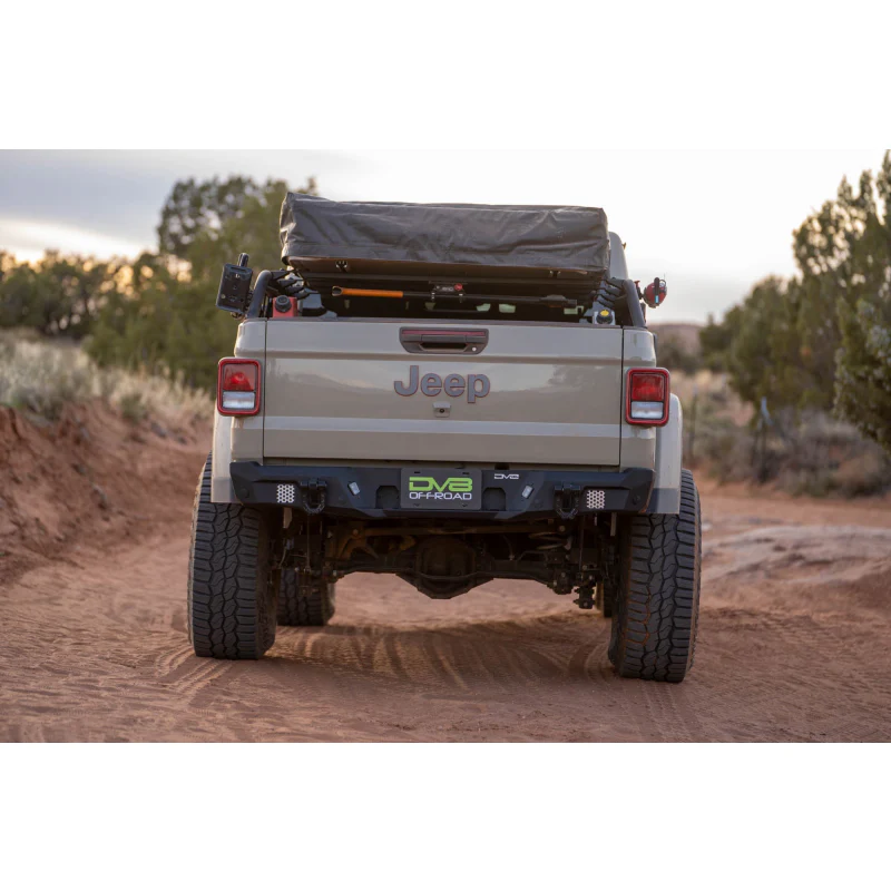 DV8 Offroad 2020-2025 Jeep Gladiator JT Mto Series Rear Bumper Model RBGL-12 - Image 23