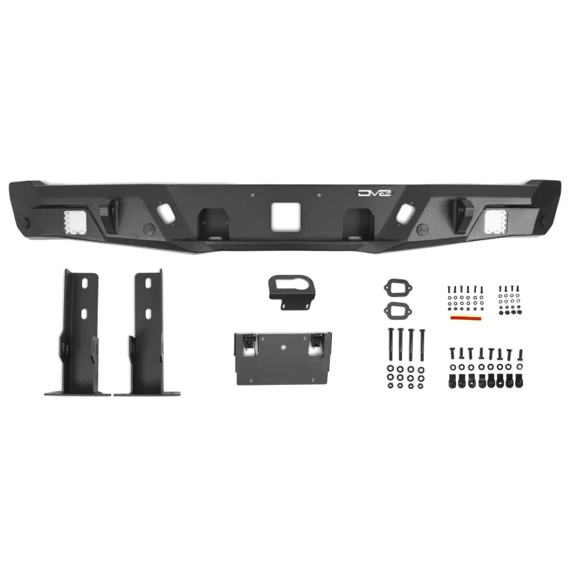 DV8 Offroad 2020-2025 Jeep Gladiator JT Mto Series Rear Bumper Model RBGL-12 - Image 3