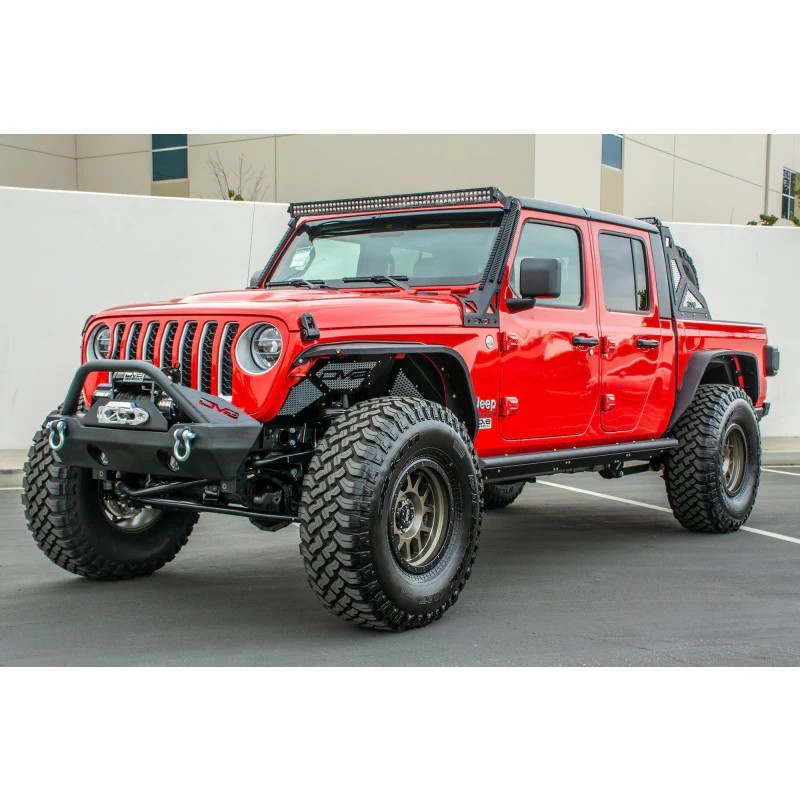 DV8 Offroad Rock Sliders With Step Model SRGL-02 - Image 3