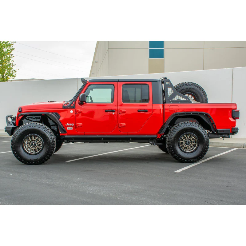 DV8 Offroad Rock Sliders With Step Model SRGL-02 - Image 4
