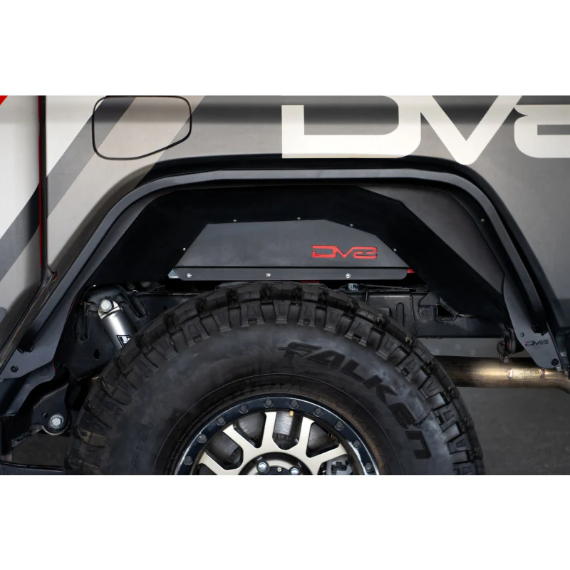 DV8 Offroad 2020-2025 Jeep Gladiator JT Slim Fender Flares Model FDGL-07 - Image 12