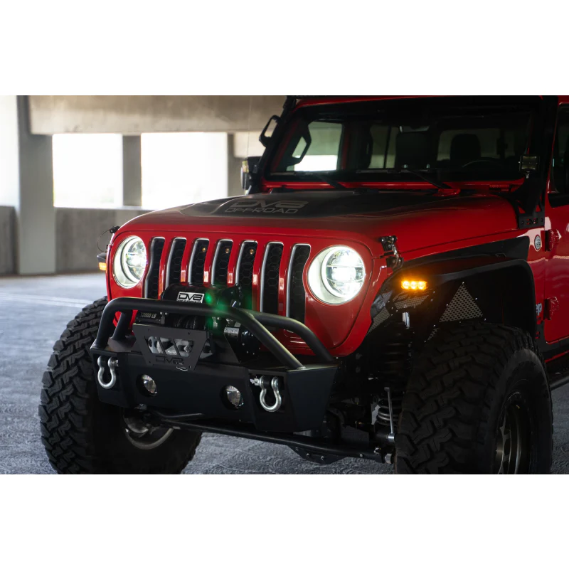 DV8 Offroad 2020-2025 Jeep Gladiator JT Slim Fender Flares Model FDGL-07 - Image 2