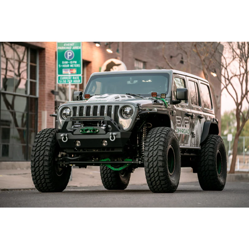 DV8 Offroad 2020-2025 Jeep Gladiator JT Wrangler LED Headlights Model HLCJL-02 - Image 16