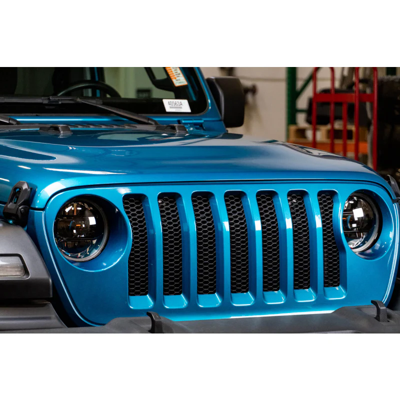 DV8 Offroad 2020-2025 Jeep Gladiator JT Wrangler LED Headlights Model HLCJL-02 - Image 8