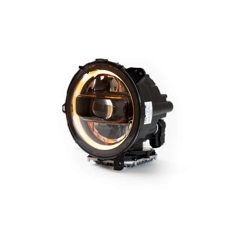 DV8 Offroad 2020-2025 Jeep Gladiator JT Wrangler LED Headlights Model HLCJL-02 - Image 9