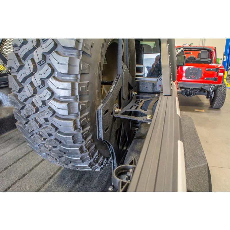 DV8 Offroad 2020-2025 Jeep Gladiator Stand-Up Spare Tire Mount Model TCGL-02 - Image 7
