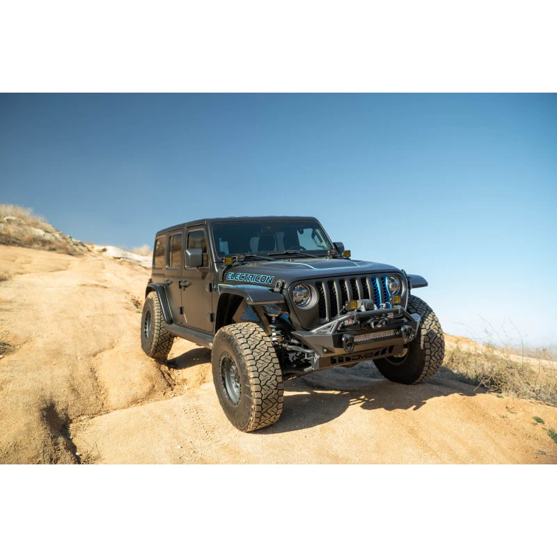 DV8 Offroad 2020-2025 Jeep Wrangler JL JLU 4xe Gladiator JT Dual Light Pod Mounts Model LBJL-12 - Image 14