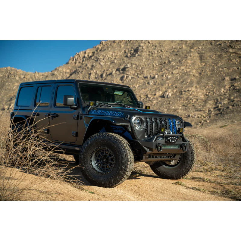 DV8 Offroad 2020-2025 Jeep Wrangler JL JLU 4xe Gladiator JT Dual Light Pod Mounts Model LBJL-12 - Image 7