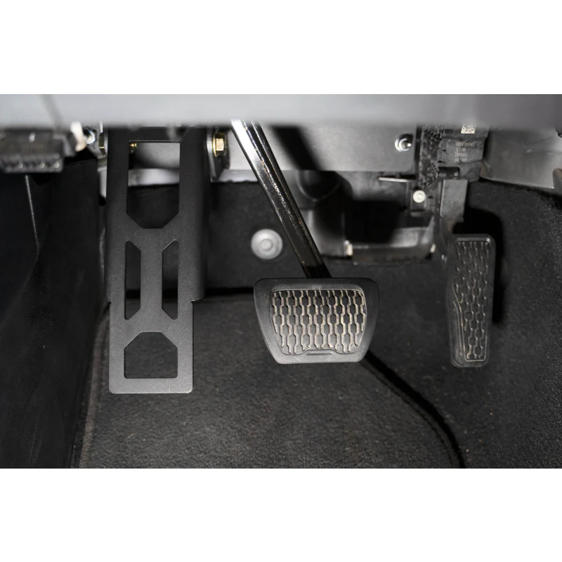 DV8 Offroad 2020-2025 Jeep Wrangler JL JLU Gladiator JT Adjustable Dead Pedal Model STJL-03 - Image 2