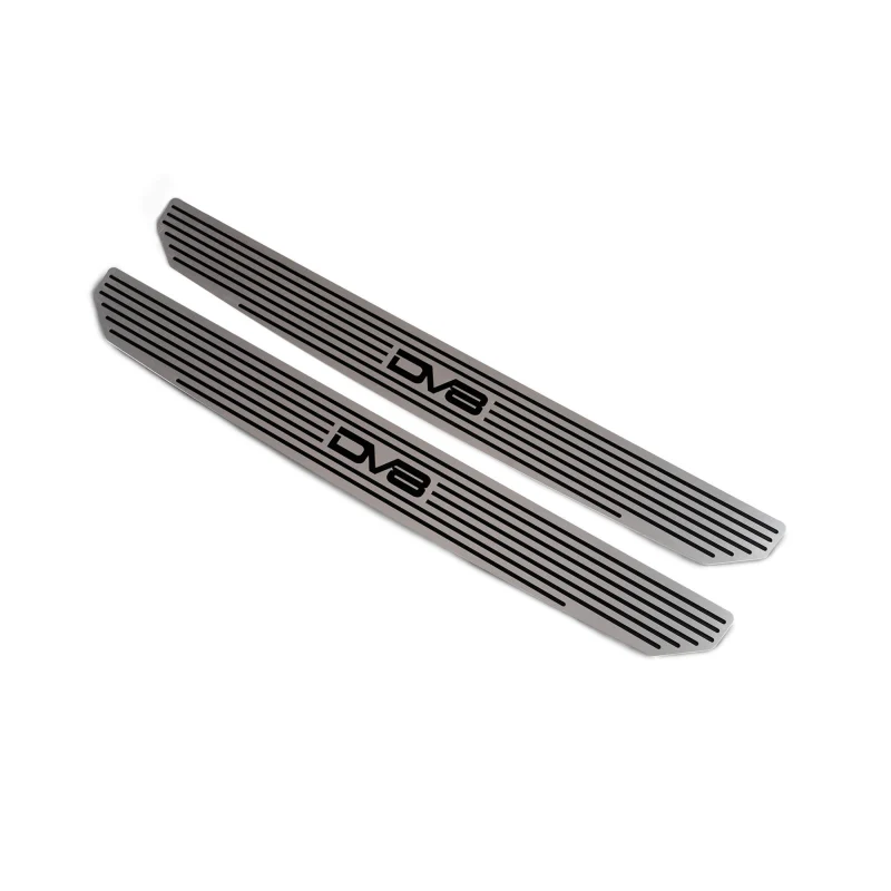 DV8 Offroad 2020-2025 Jeep Wrangler JL JLU Gladiator JT Front ONLY Sill Pllates Model D-JL-180014-SIL2 - Image 4