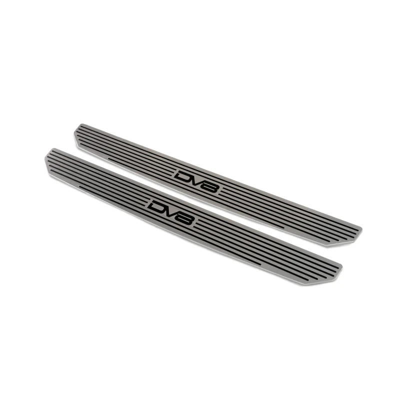 DV8 Offroad 2020-2025 Jeep Wrangler JL JLU Gladiator JT Front ONLY Sill Pllates Model D-JL-180014-SIL2 - Image 5