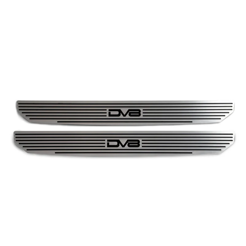 DV8 Offroad 2020-2025 Jeep Wrangler JL JLU Gladiator JT Front ONLY Sill Pllates Model D-JL-180014-SIL2 - Image 9