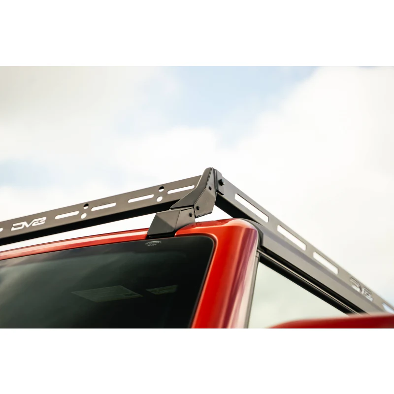 DV8 Offroad 2021-2025 Ford Bronco 2-Door Hard Top Roof Rack Model RRBR-03 - Image 2