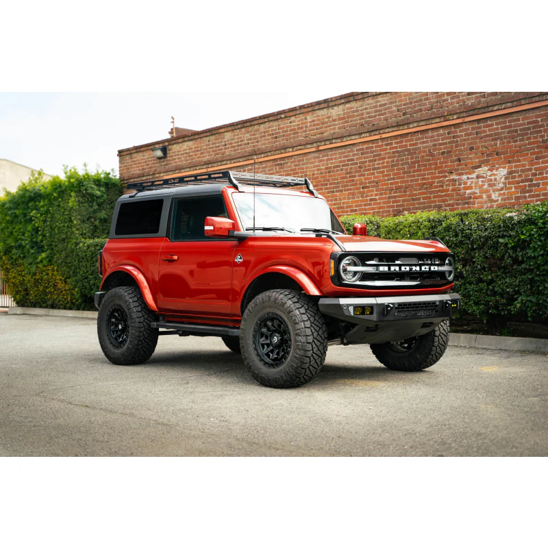 DV8 Offroad 2021-2025 Ford Bronco 2-Door Hard Top Roof Rack Model RRBR-03 - Image 6