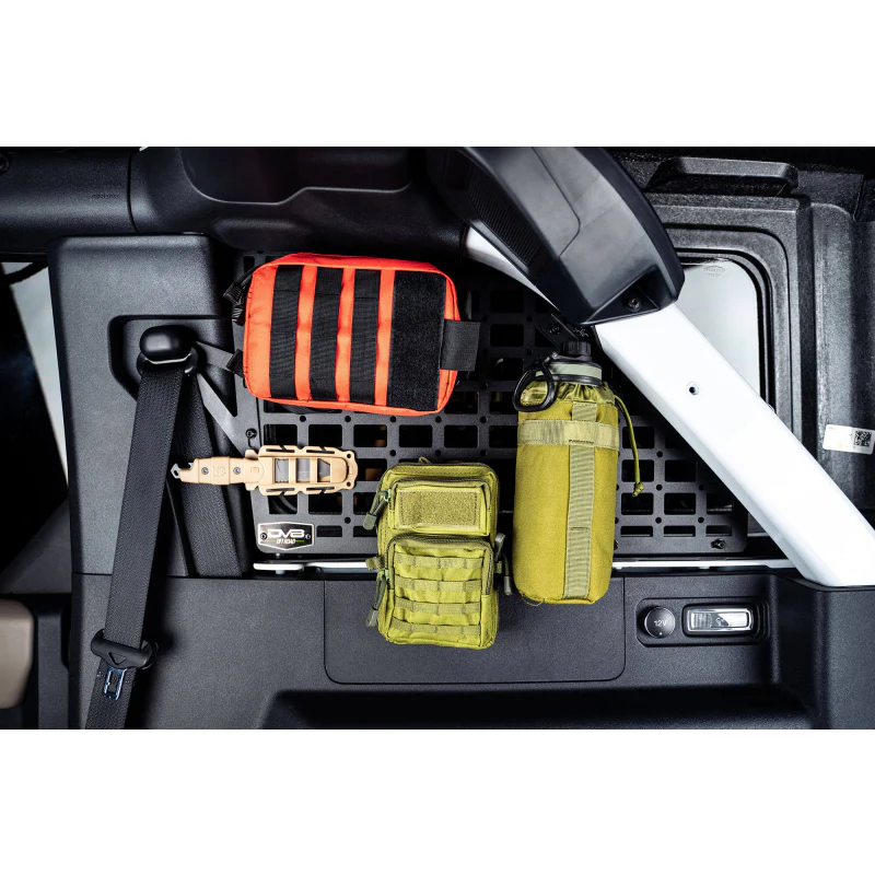 DV8 Offroad 2021-2025 Ford Bronco 4-Door Hard Top Only Rear Window Molle Panels Model MPBR-01 - Image 10