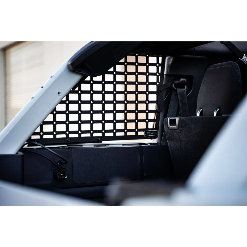 DV8 Offroad 2021-2025 Ford Bronco 4-Door Hard Top Only Rear Window Molle Panels Model MPBR-01 - Image 4