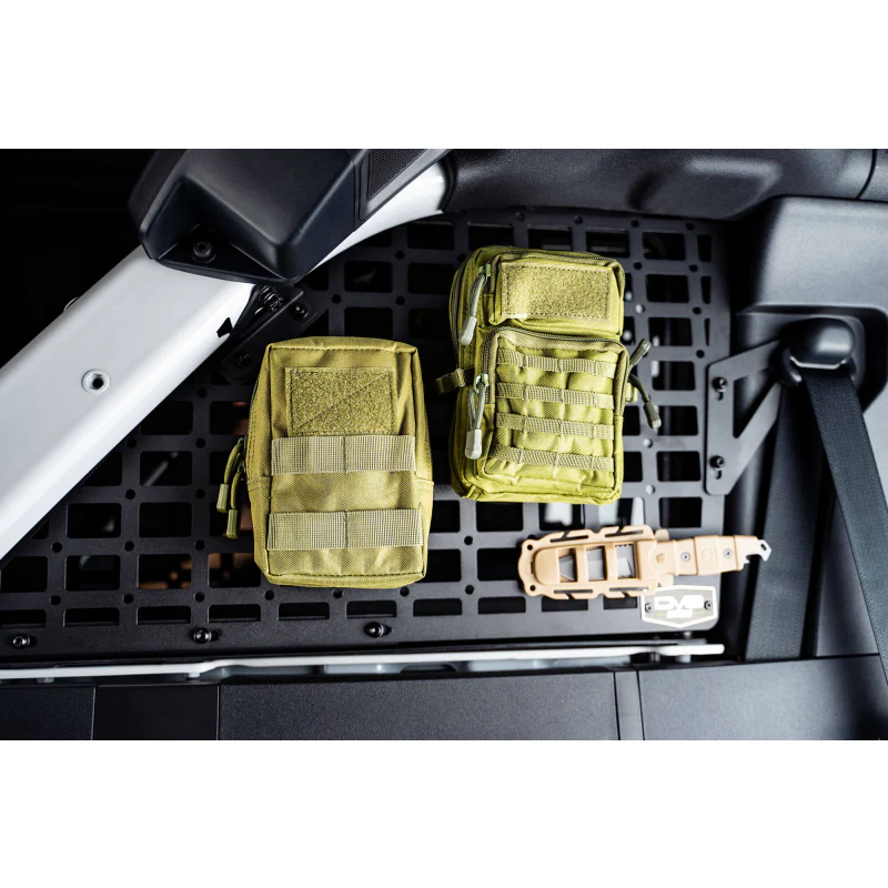 DV8 Offroad 2021-2025 Ford Bronco 4-Door Hard Top Only Rear Window Molle Panels Model MPBR-01 - Image 5