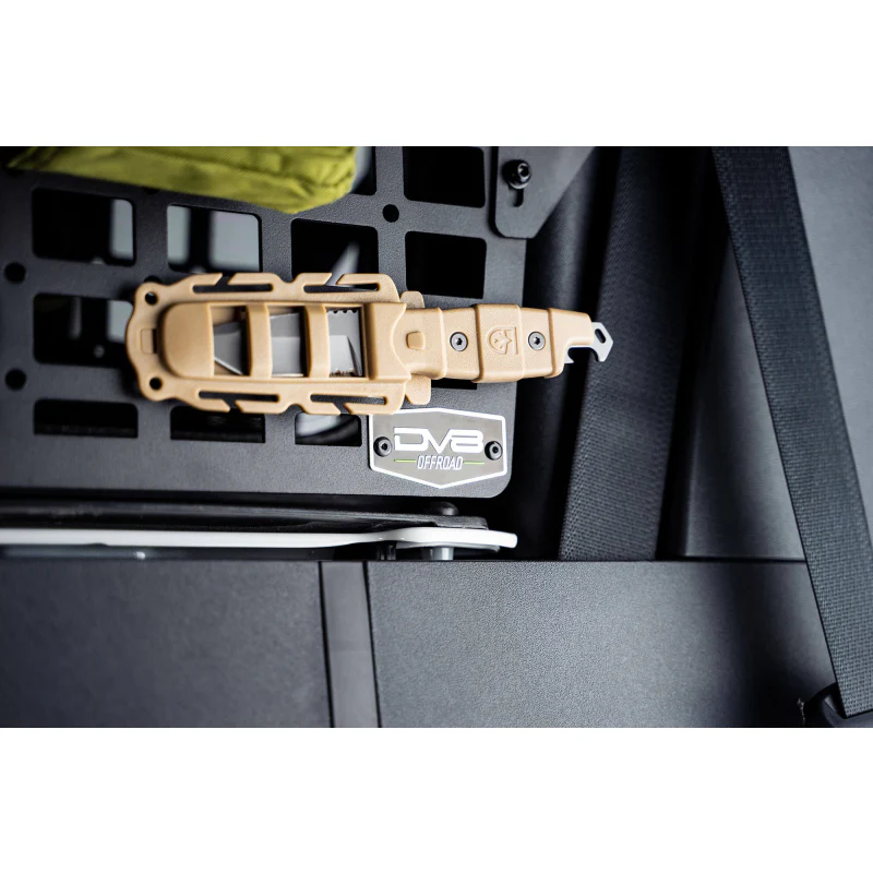 DV8 Offroad 2021-2025 Ford Bronco 4-Door Hard Top Only Rear Window Molle Panels Model MPBR-01 - Image 7