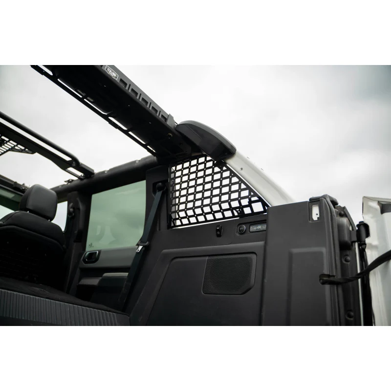 DV8 Offroad 2021-2025 Ford Bronco 4-Door HardTop Only Pocketed Rear Window Molle Panels Model MPBR-08 - Image 6
