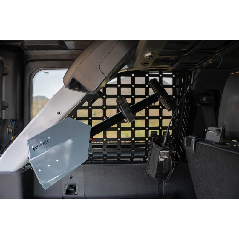 DV8 Offroad 2021-2025 Ford Bronco 4-Door HardTop Only Pocketed Rear Window Molle Panels Model MPBR-08 - Image 9