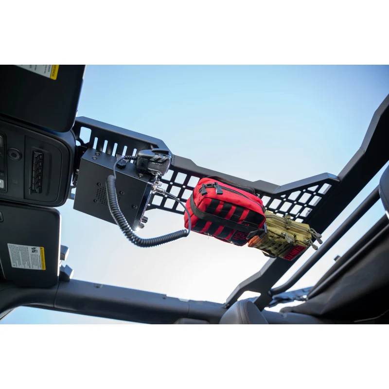 DV8 Offroad 2021-2025 Ford Bronco 4-Door ONLY Overhead Molle Panel Model MPBR-04 - Image 3