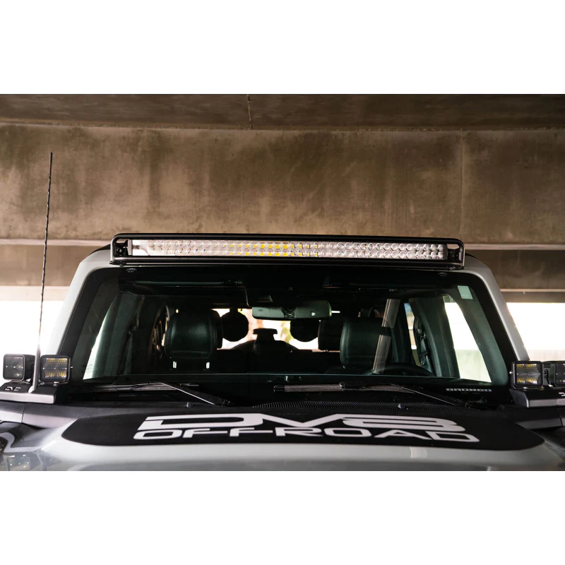 DV8 Offroad 2021-2025 Ford Bronco 40-Inch Curved Light Bar Mount Model LBBR-03 - Image 11