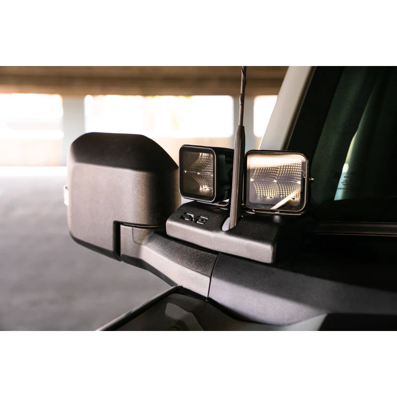 DV8 Offroad 2021-2025 Ford Bronco A-Pillar Pod Light Mounts Model LBBR-02 - Image 12