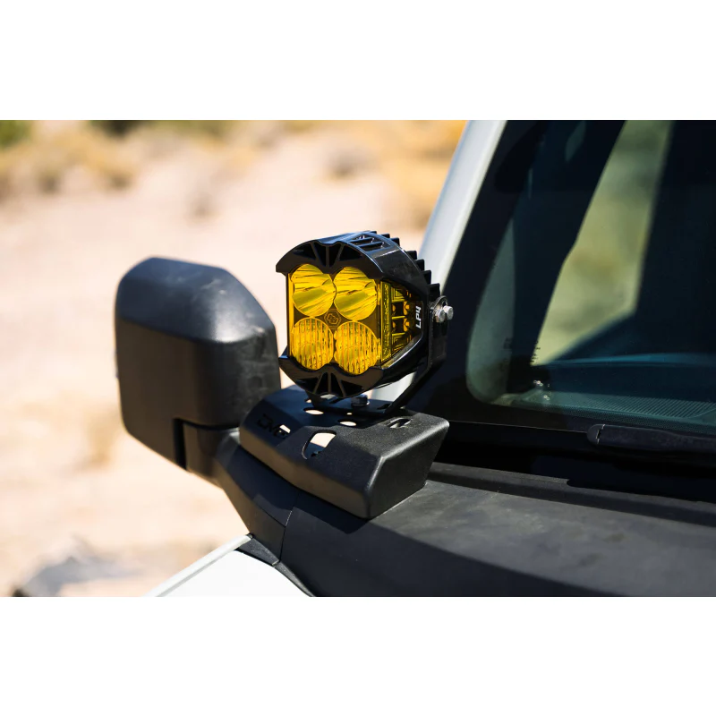 DV8 Offroad 2021-2025 Ford Bronco A-Pillar Pod Light Mounts Model LBBR-02 - Image 14