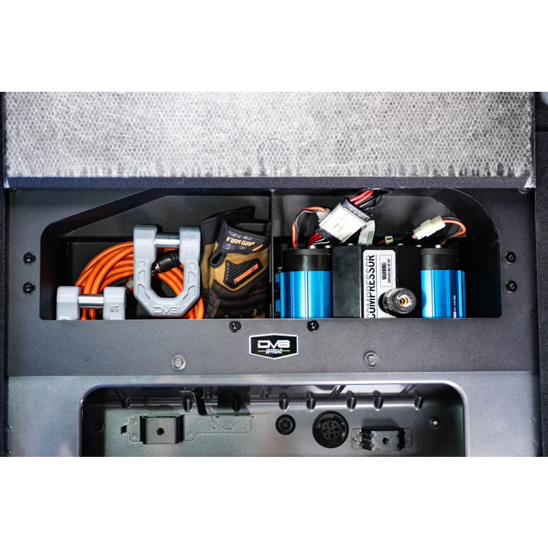DV8 Offroad 2021-2025 Ford Bronco Air Compressor Mount Storage Box Model CMBR-01 - Image 10