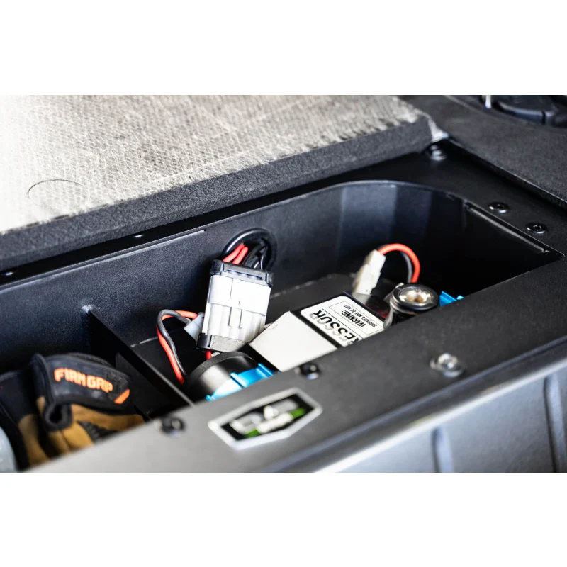 DV8 Offroad 2021-2025 Ford Bronco Air Compressor Mount Storage Box Model CMBR-01 - Image 11